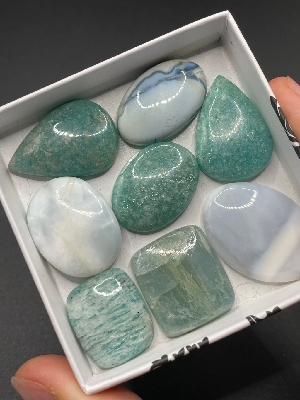 Mixed Blue Cabochon Selection Box