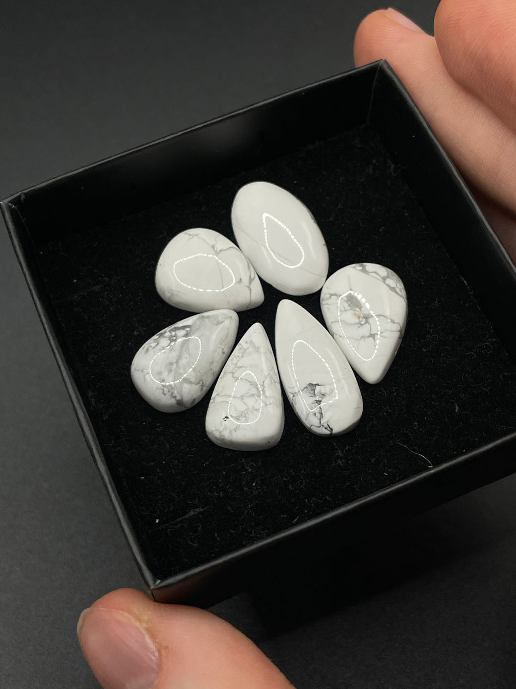 White Howlite Selection Box