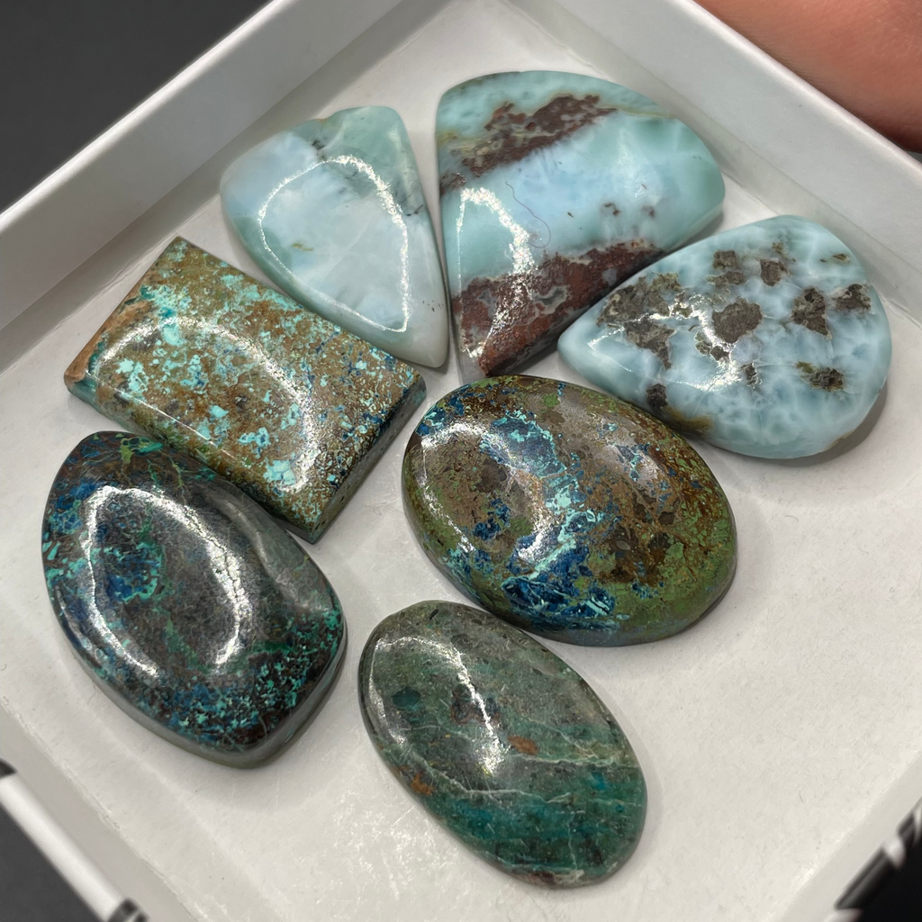 Mixed Blue Cabochon Selection Box
